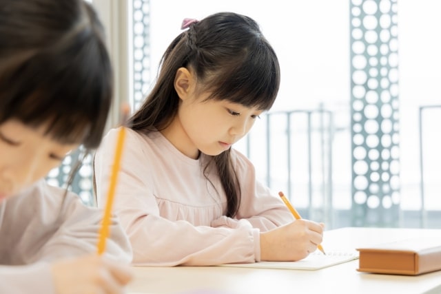 英検対策の個別指導の様子